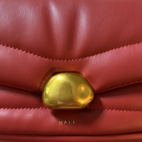 Nali Fabienne Soft Brick Shoulder Bag